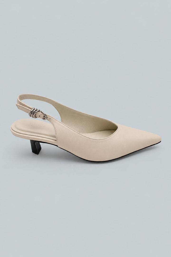 Women's Brynn Slingback Pumps - Antique White