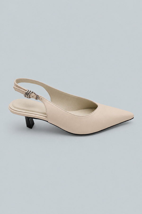 Women's Brynn Slingback Pumps - Antique White