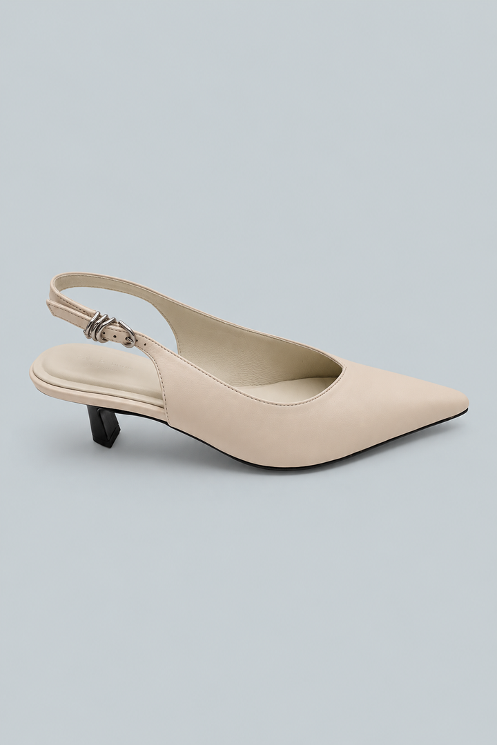 Women's Brynn Slingback Pumps - Antique White