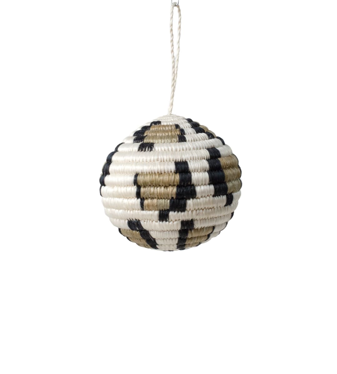Animal Print Globe Ornament