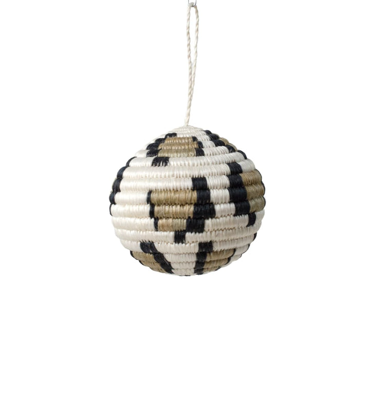 Animal Print Globe Ornament