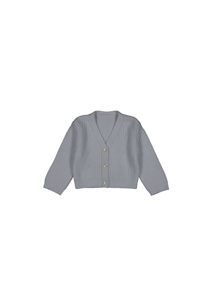 Philo Cardigan - Mouse Grey