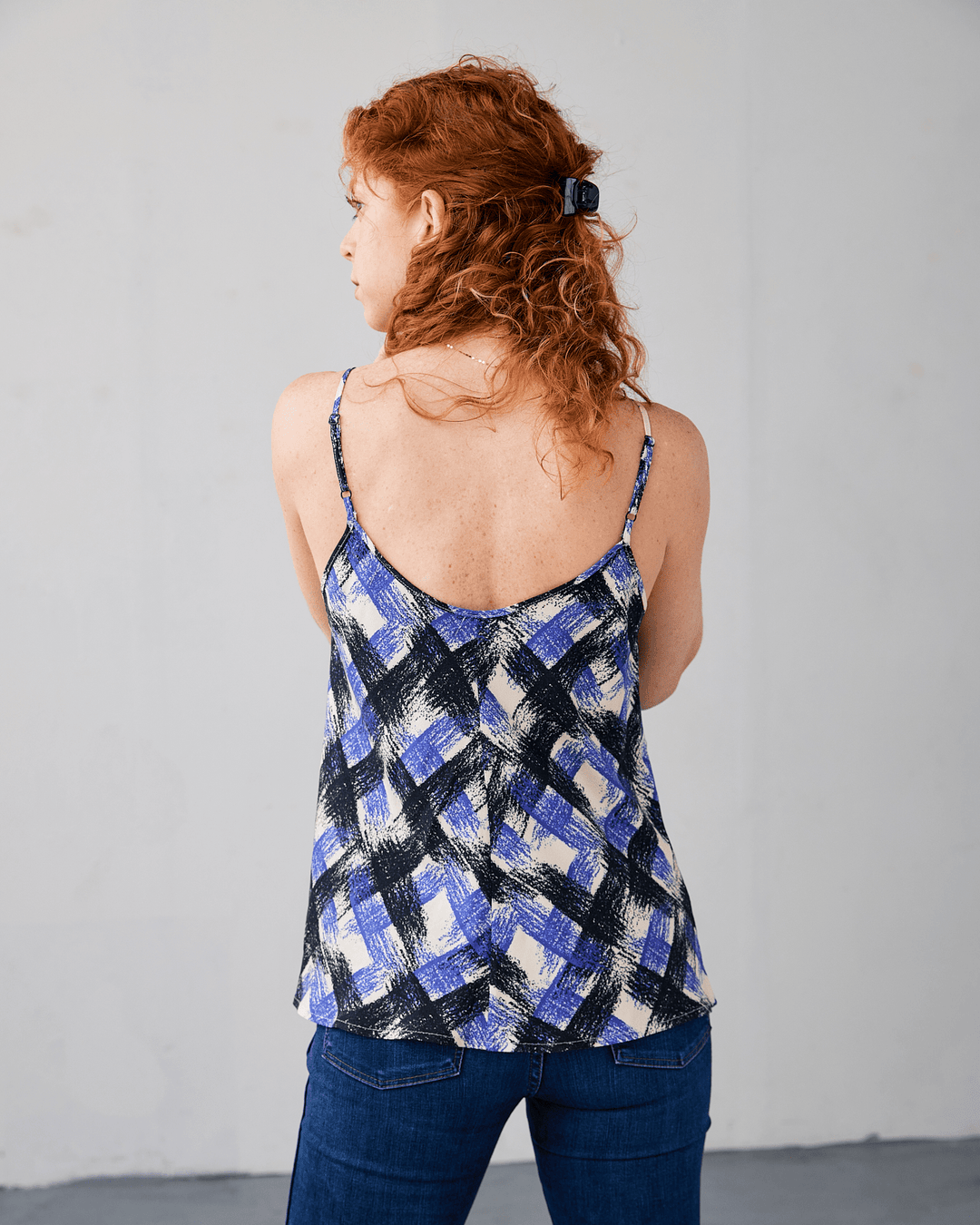 The Printed Valencia Tank