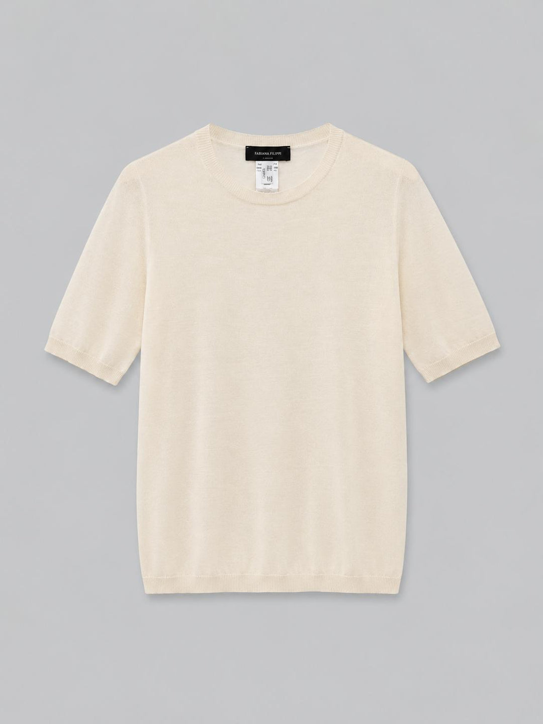 Cashmere And Silk Sweater - Grey