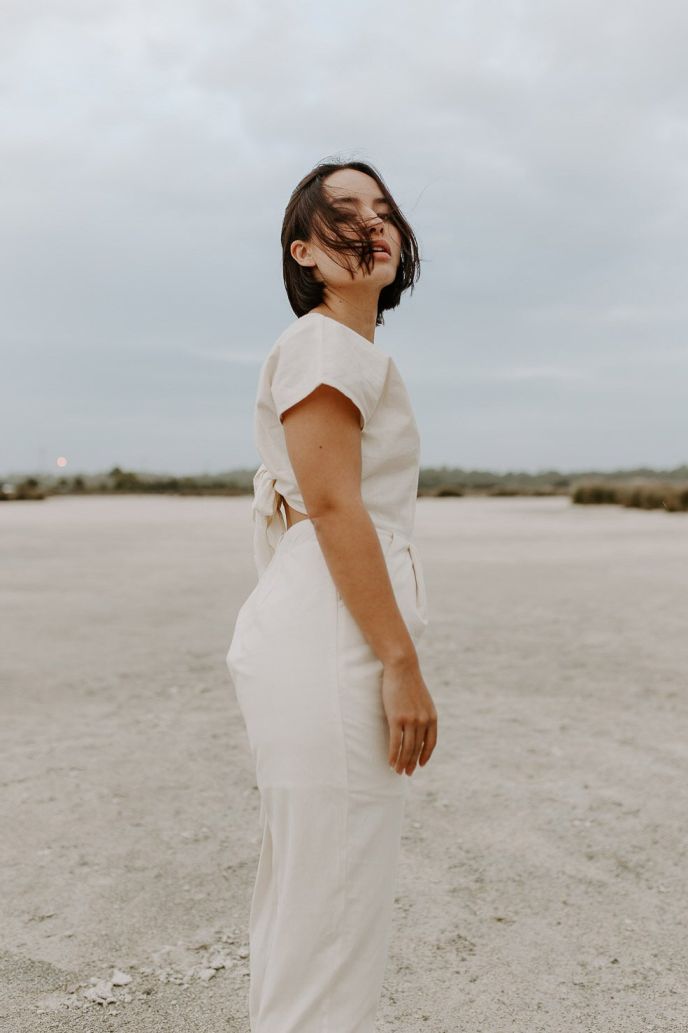 Nadja Jumpsuit - Bone