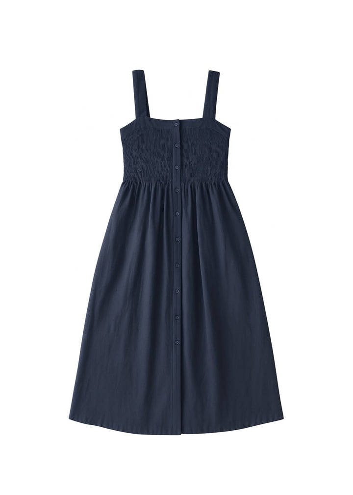 Juliette Strap Nursing Dress - Navy