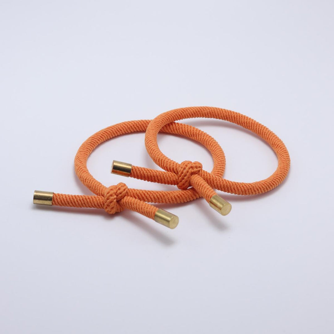 Gold-touch Rope Hair Ties