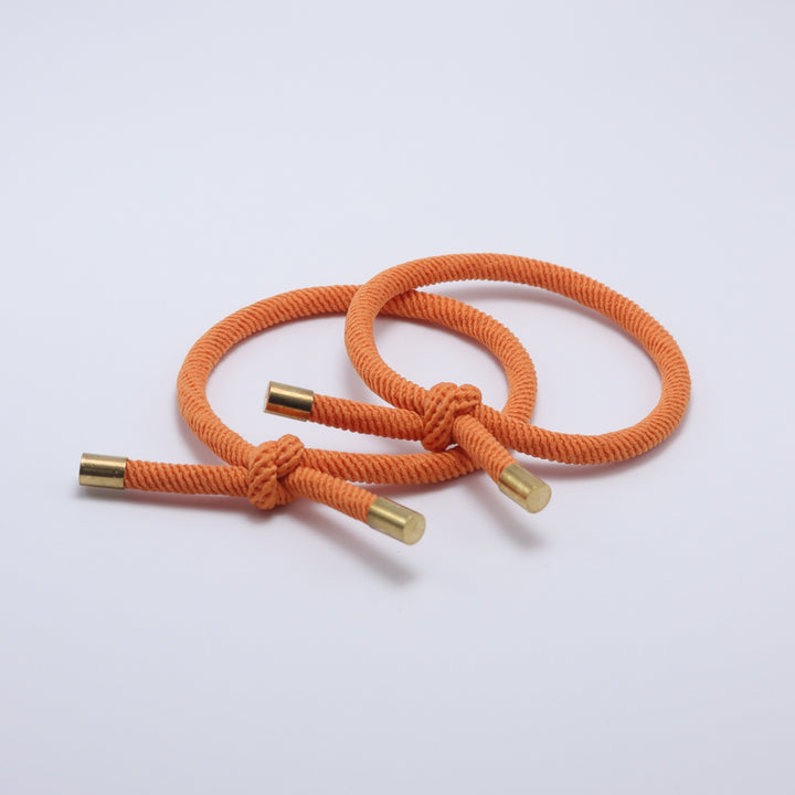 Gold-touch Rope Hair Ties