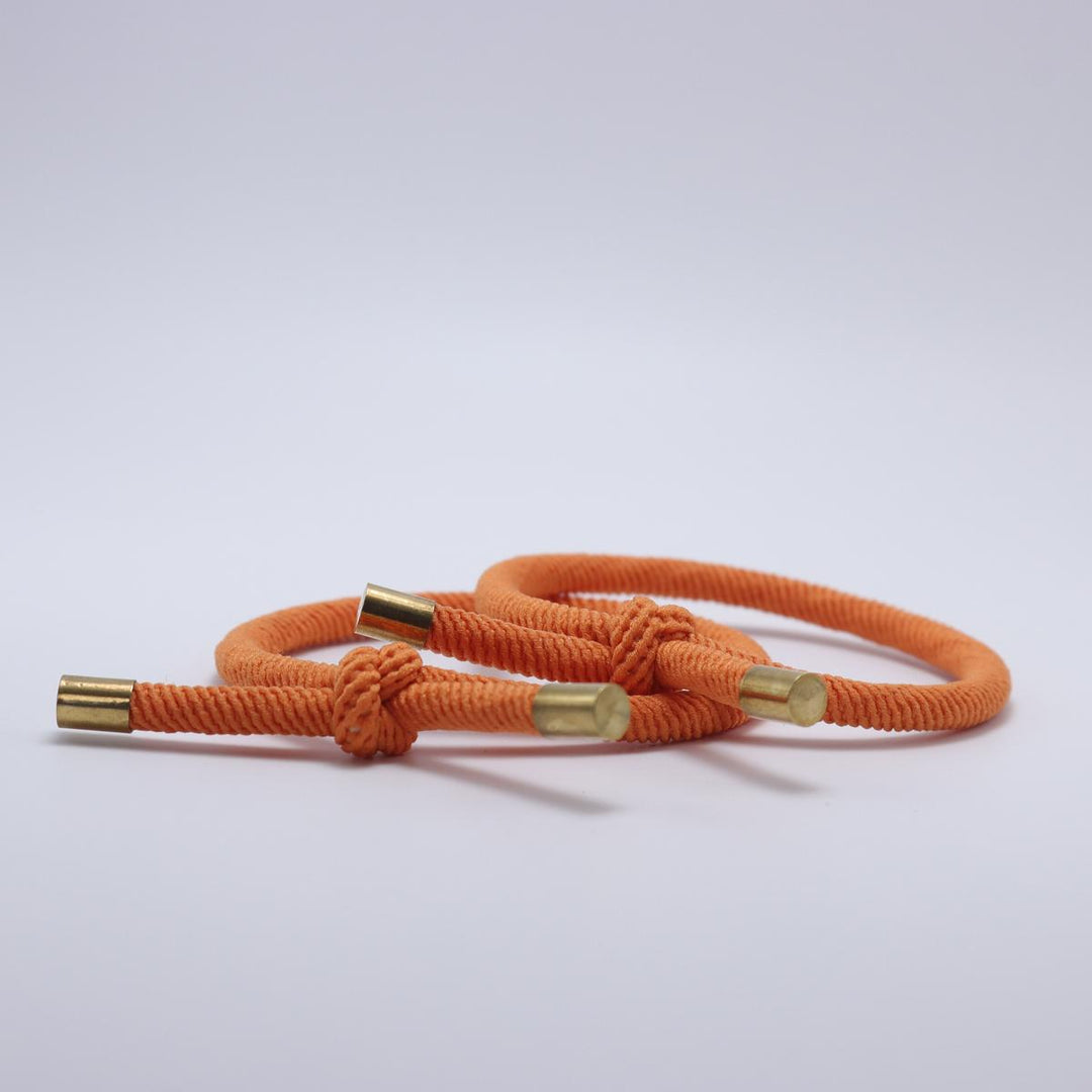 Gold-touch Rope Hair Ties