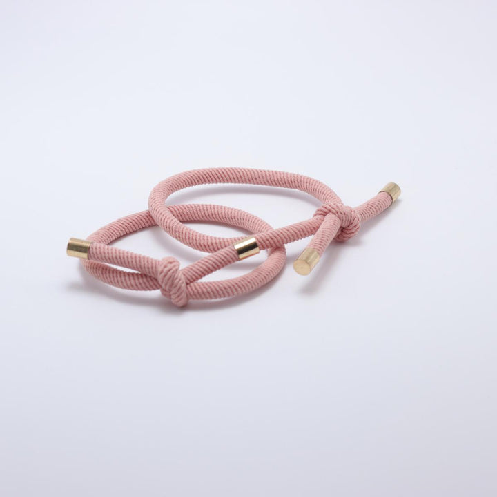 Gold-touch Rope Hair Ties