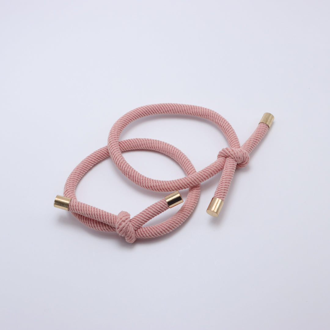 Gold-touch Rope Hair Ties