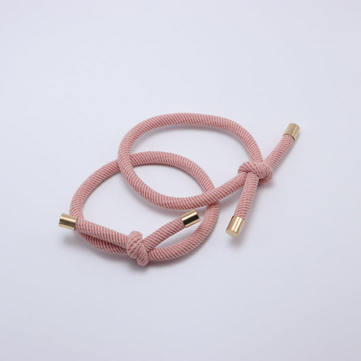 Gold-touch Rope Hair Ties
