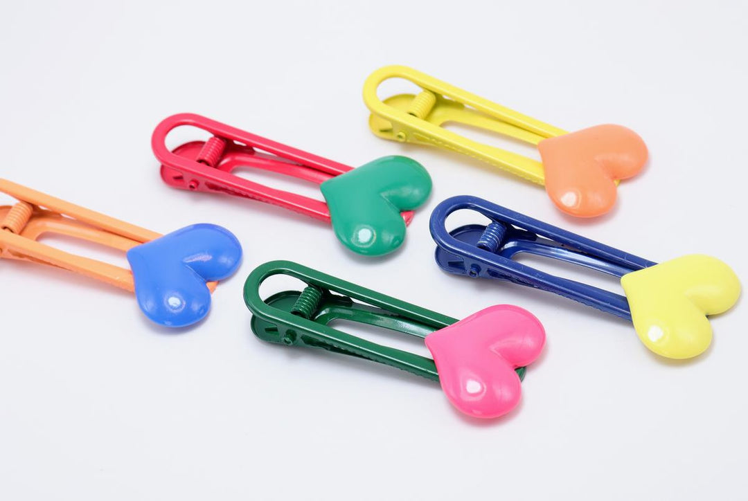 Playful Hair Clips (Set of 5)