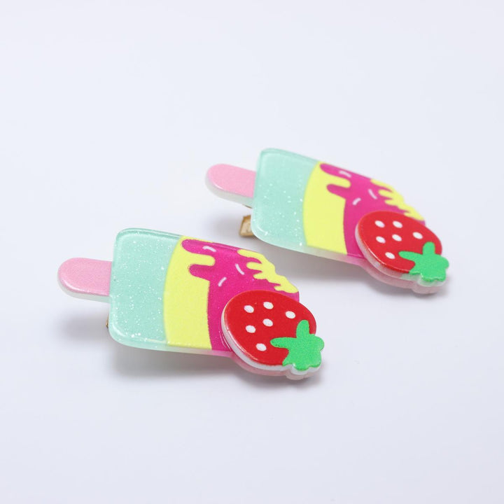 Summer Popsicles Hair Clips (Set of 2)