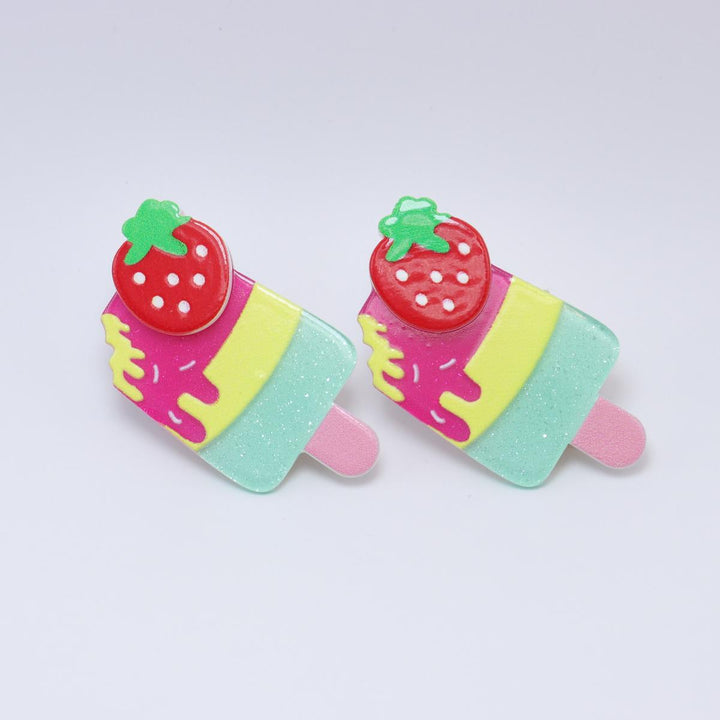 Summer Popsicles Hair Clips (Set of 2)