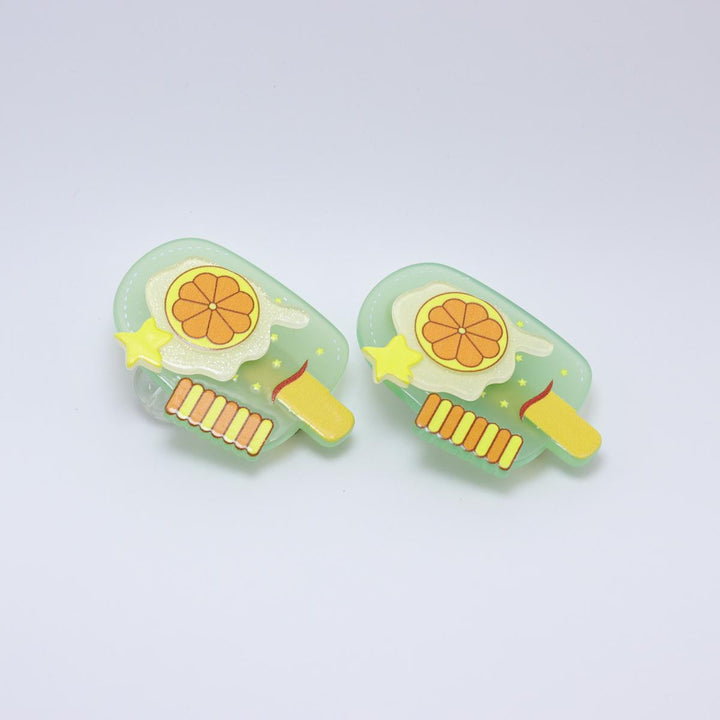Summer Popsicles Hair Clips (Set of 2)