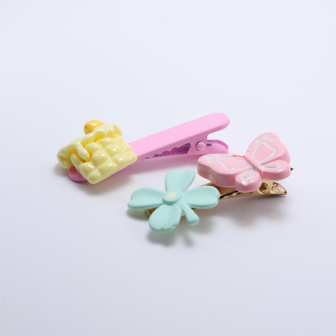 Sugar & Spice Hair Clips (Set of 2)