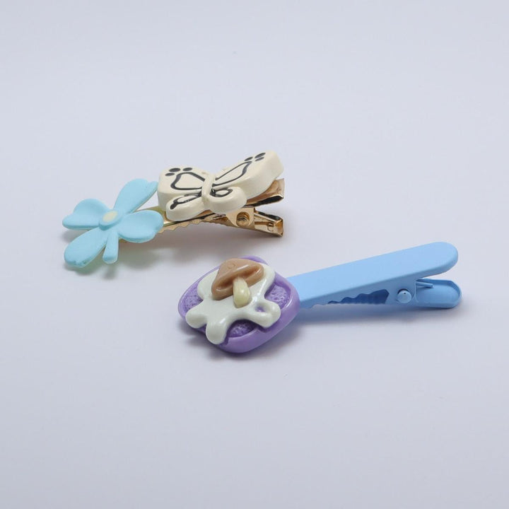 Sugar & Spice Hair Clips (Set of 2)