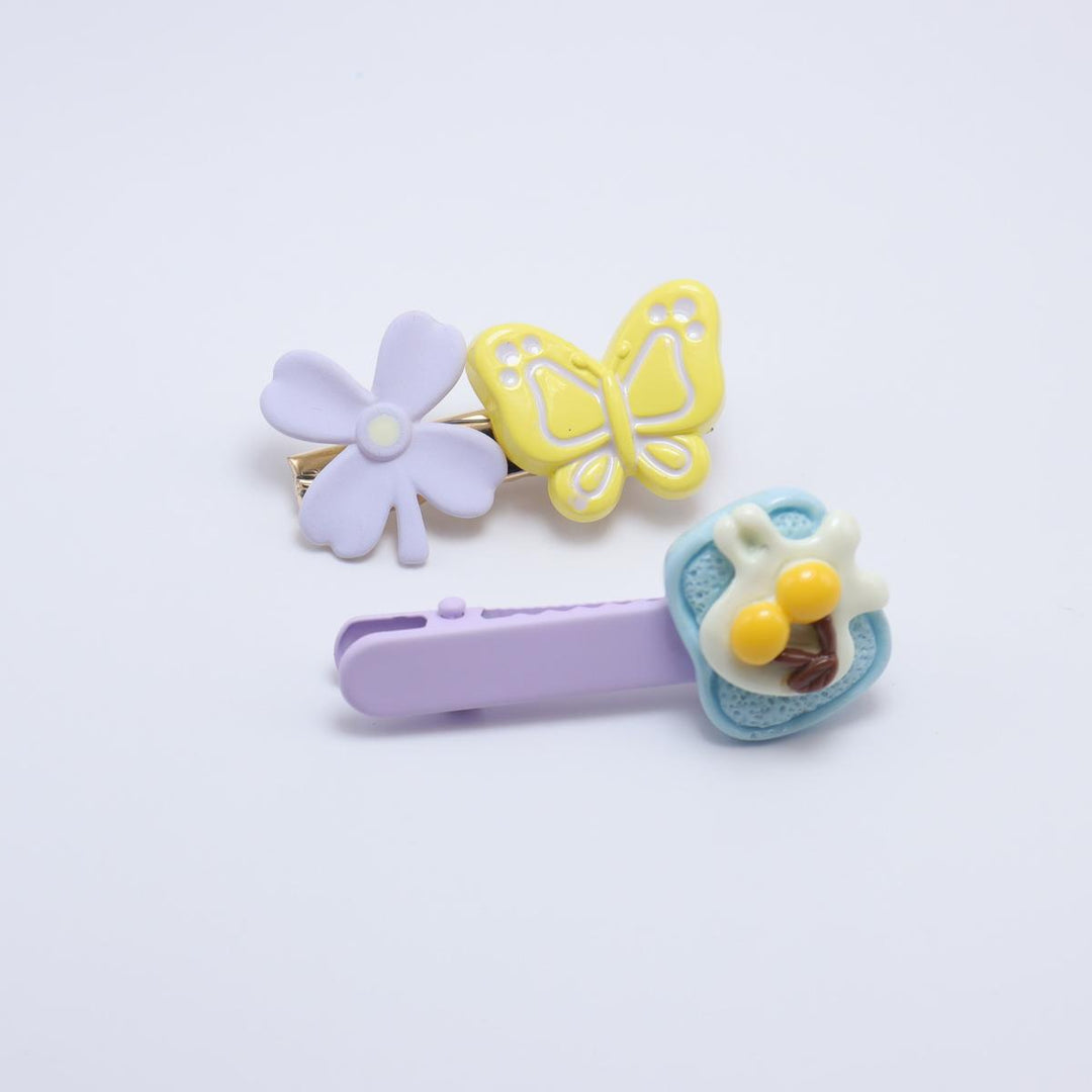 Sugar & Spice Hair Clips (Set of 2)