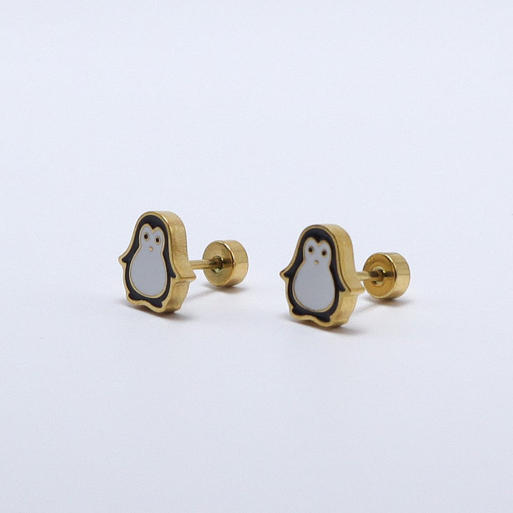 Playtime Pals Earrings (14K Gold Plated)