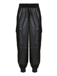 Knitted Jogging Pants - Black