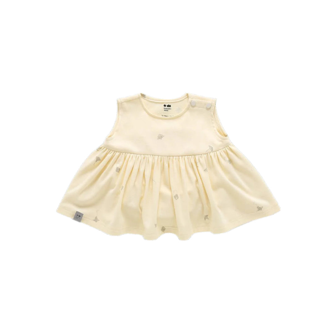 Baby Fit & Flare Dress - Cream