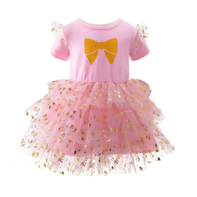 Bow Tulle Tutu Dress