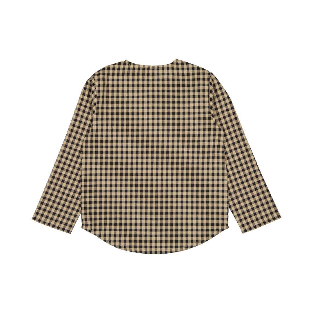 Gaston Wheat Square Shirt - Vichy Wheat