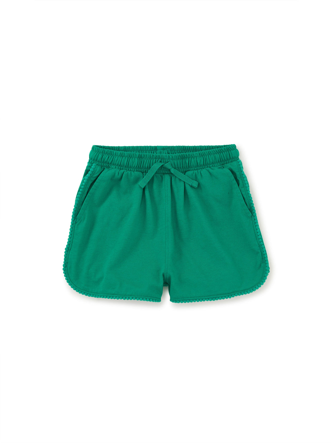 Pom-Pom Gym Shorts - Viridis