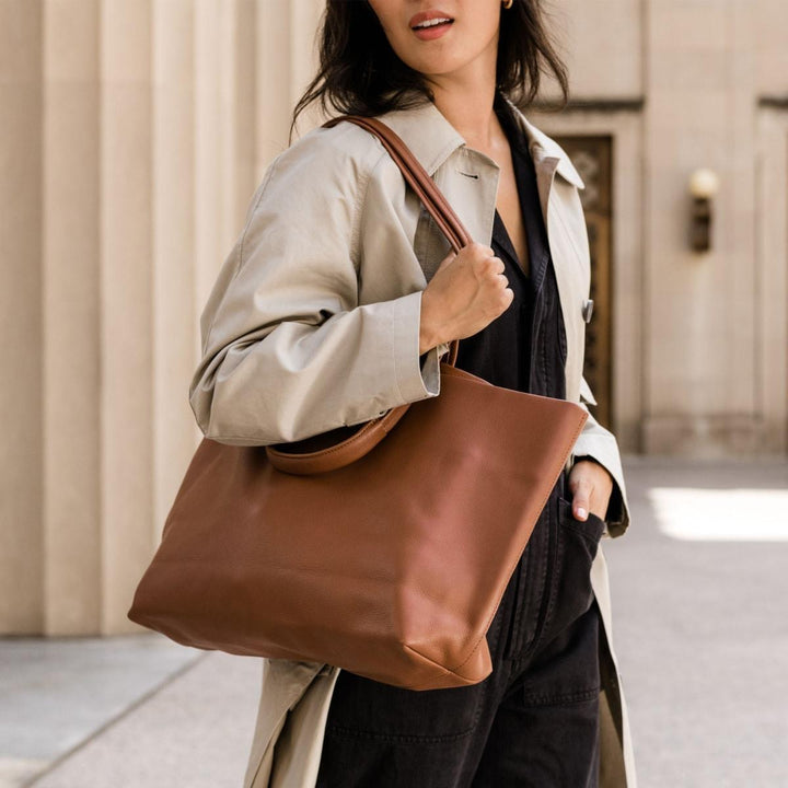 Camila Everyday Tote - Caramel - FINAL SALE