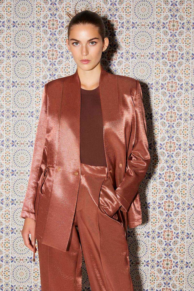 Double-Breasted Jacket - Copper