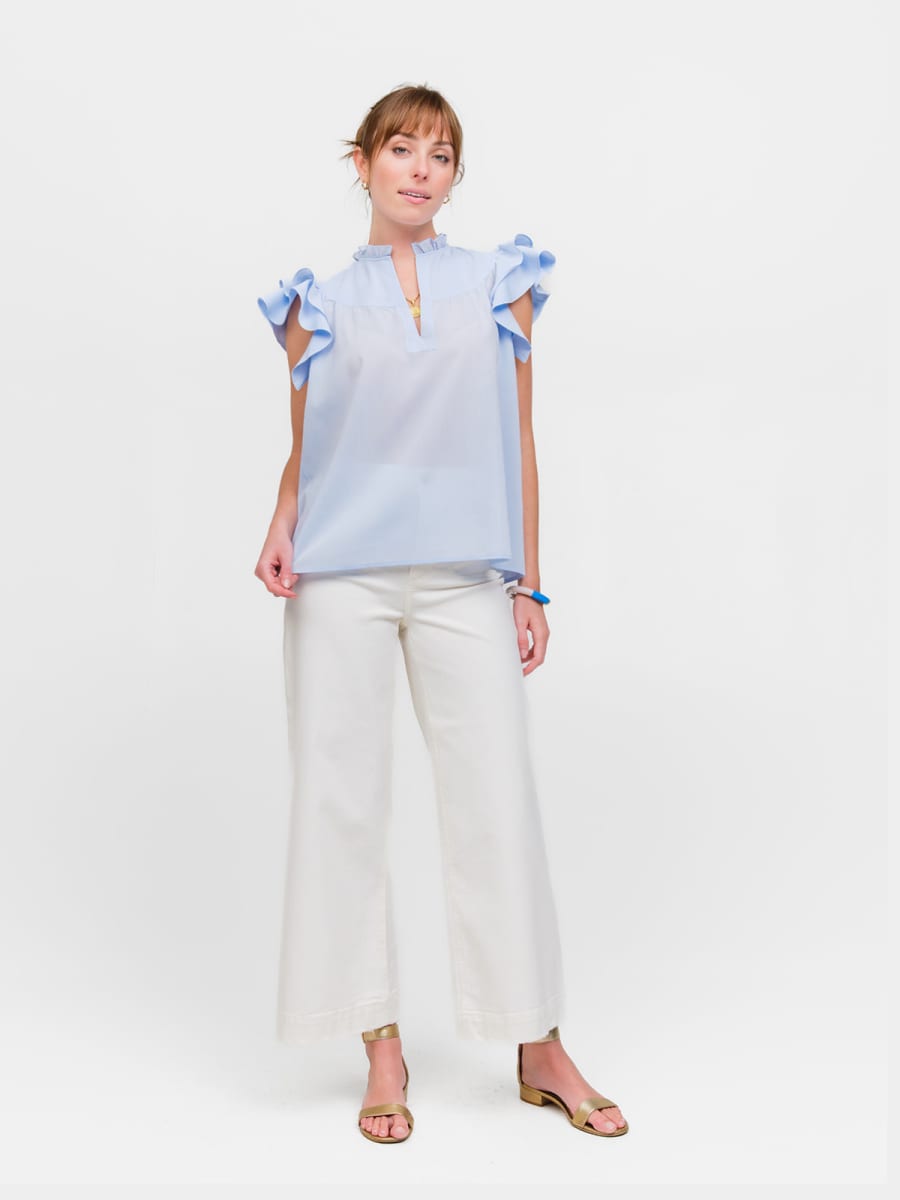 Flutter Sleeve - True Blue