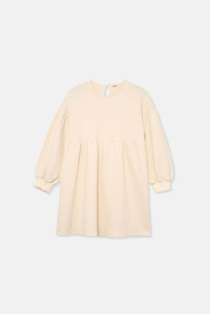 Quilted dress - Ivory - Dresses