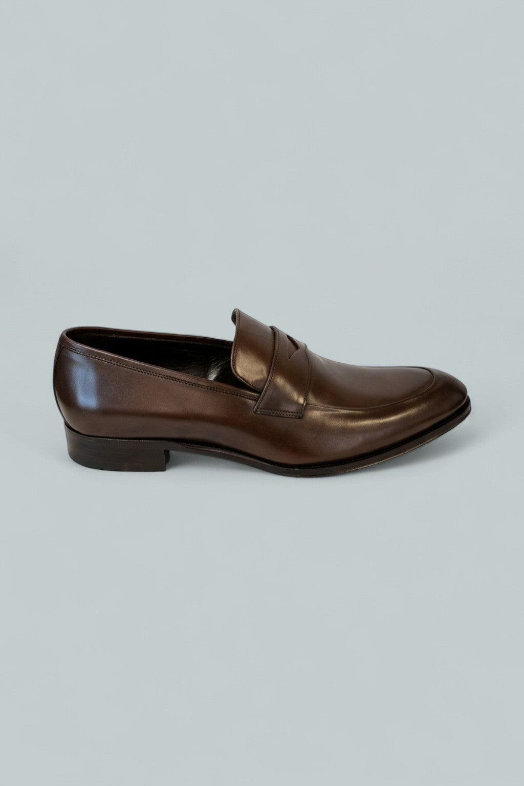 Mens Francis Penny Loafers Exclusive - Burnished Brown
