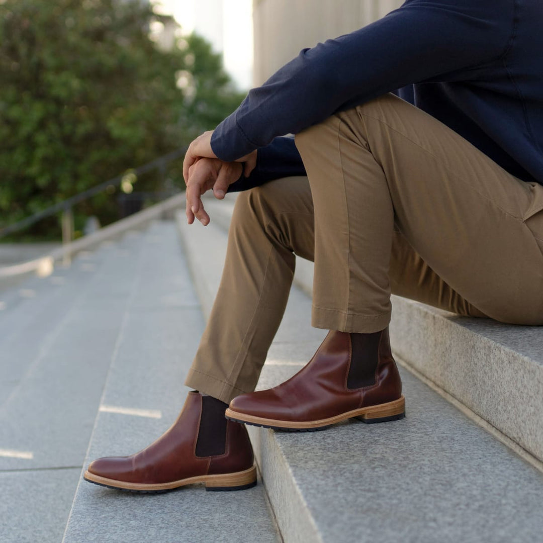 Marco Everyday Chelsea Boot - Mahogany