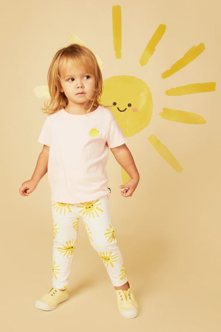 Sun Baby Leggings - Natural/Yellow
