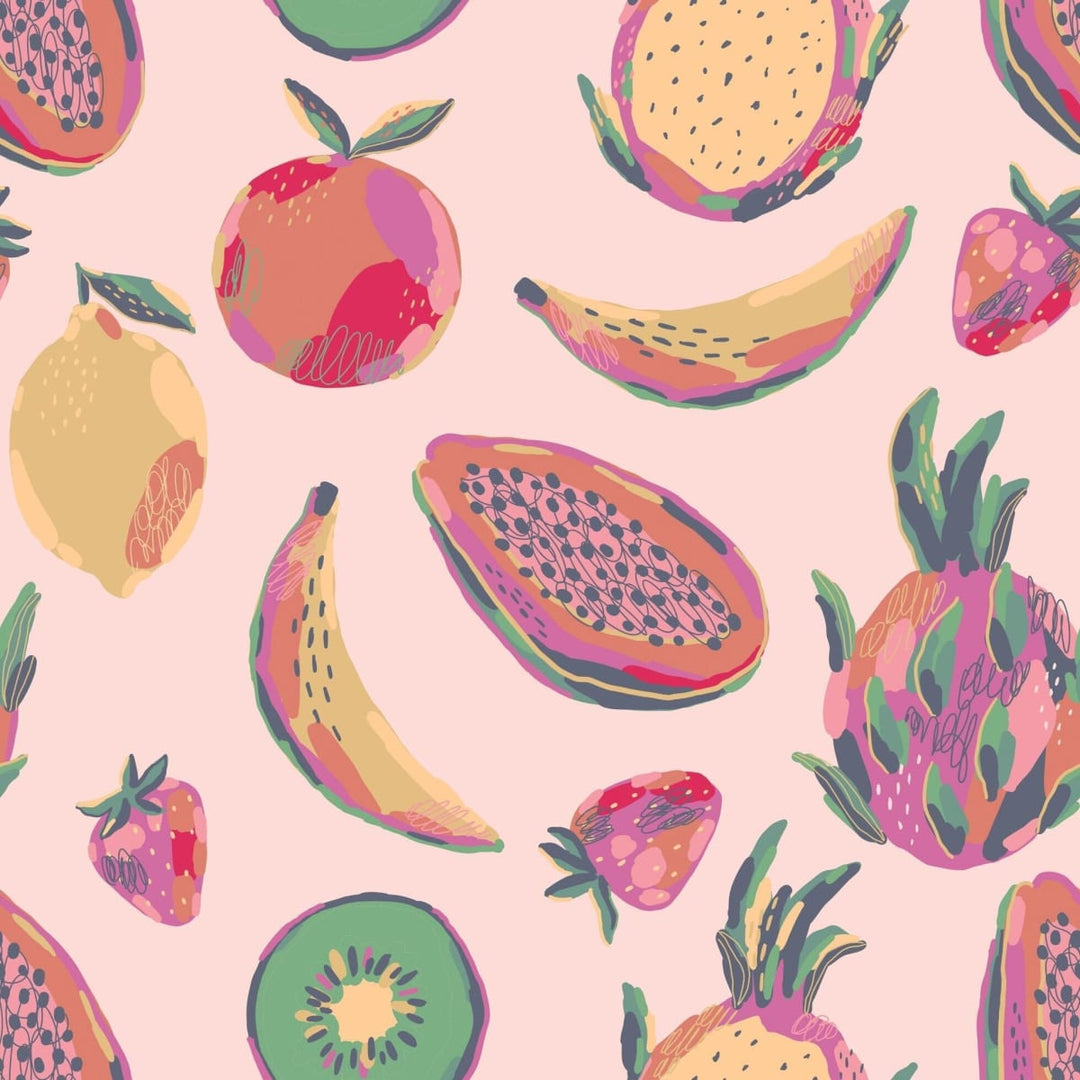 Fruit Summer Pajama Set - Tropical Fruits