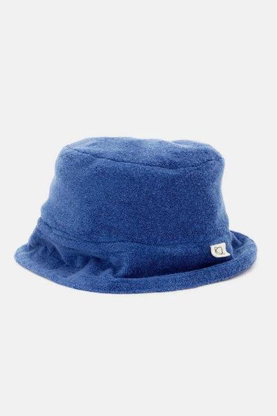 Toweling bucket hat - Blue