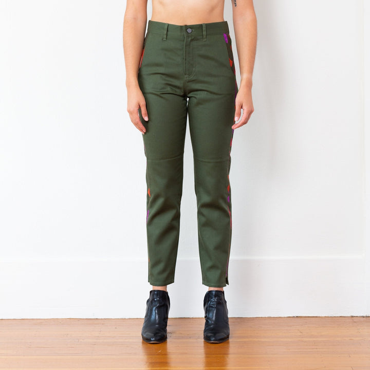 The Harper Pant - Olive