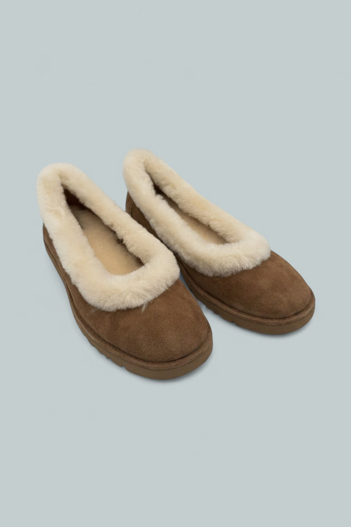Zora Ballet Flats - Chestnut