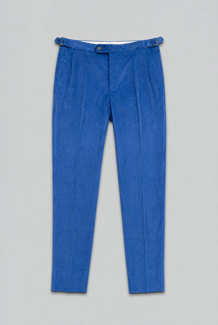 Blue Cord Cooper& Harley Suit - Blue