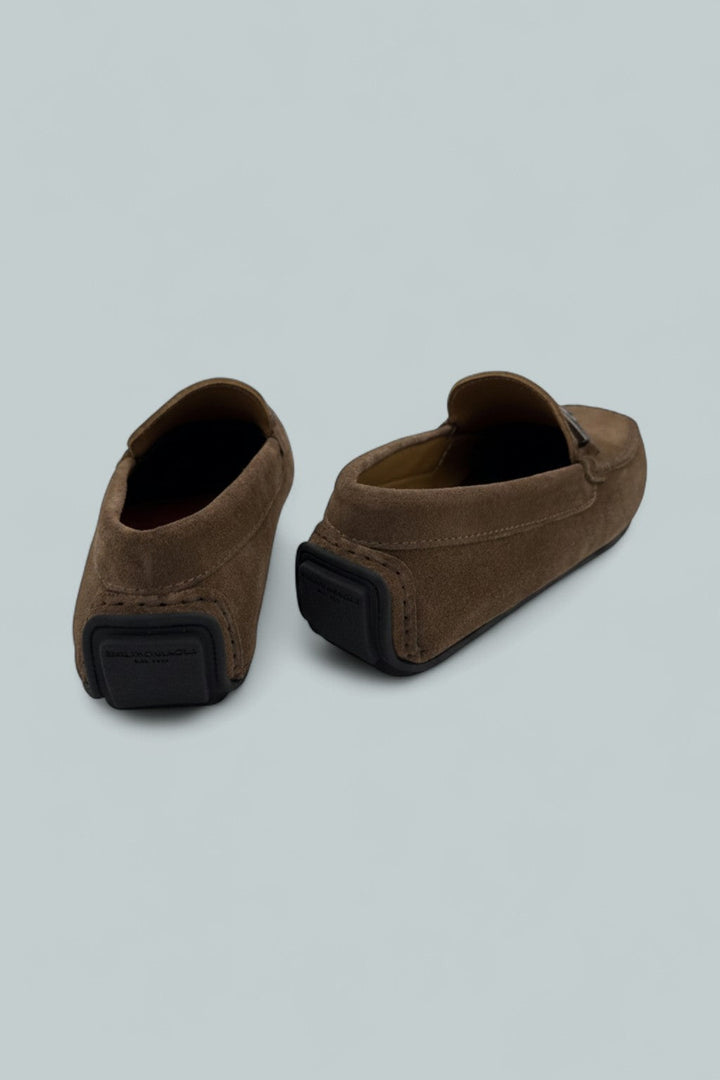 Taso Bit Driver - Taupe Suede