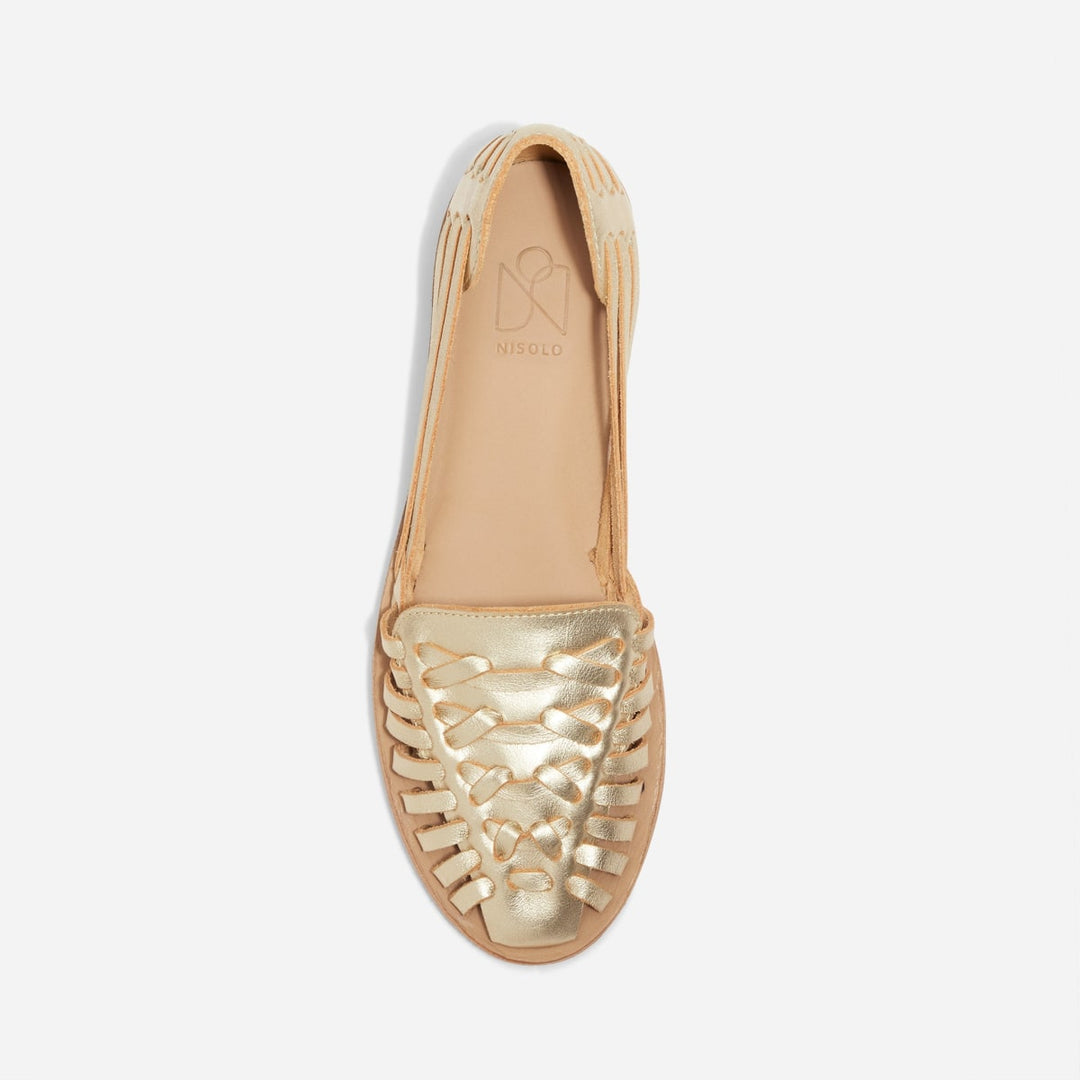 Women's Huarache Sandal 2.0 Gold - Blue
