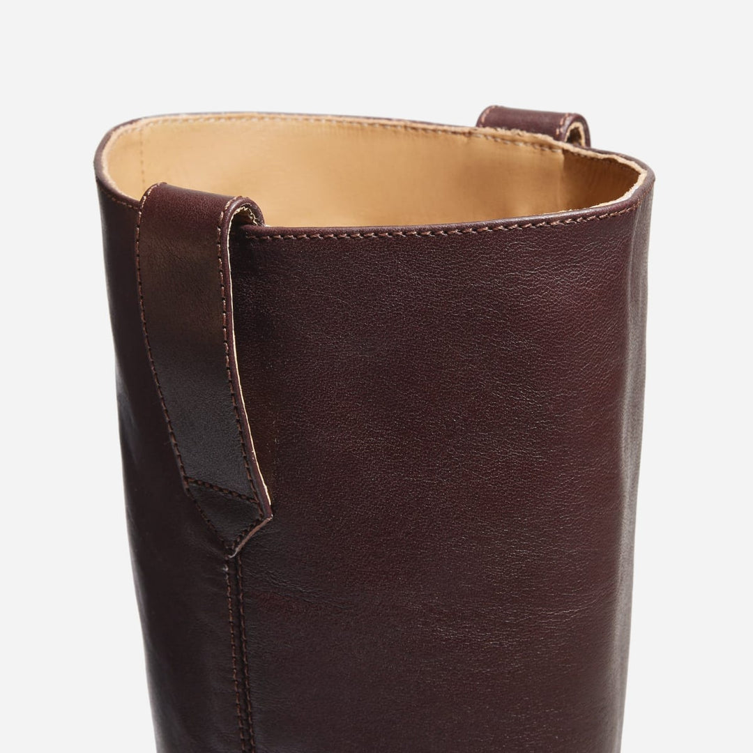 Vera Knee High Boot - Wine