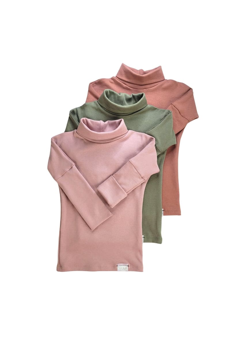 Grow With Me Turtleneck - Olive