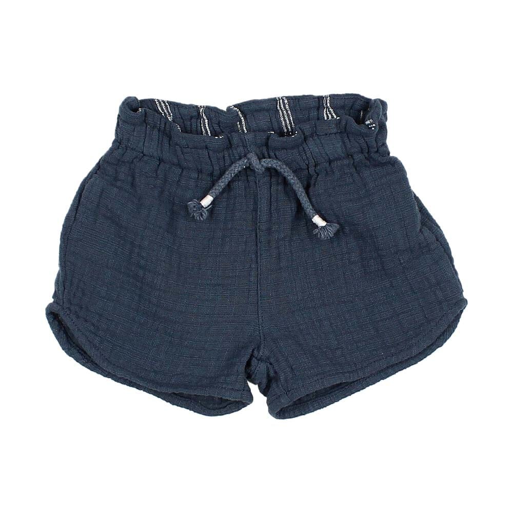 Baby Muslin Shorts - Midnight