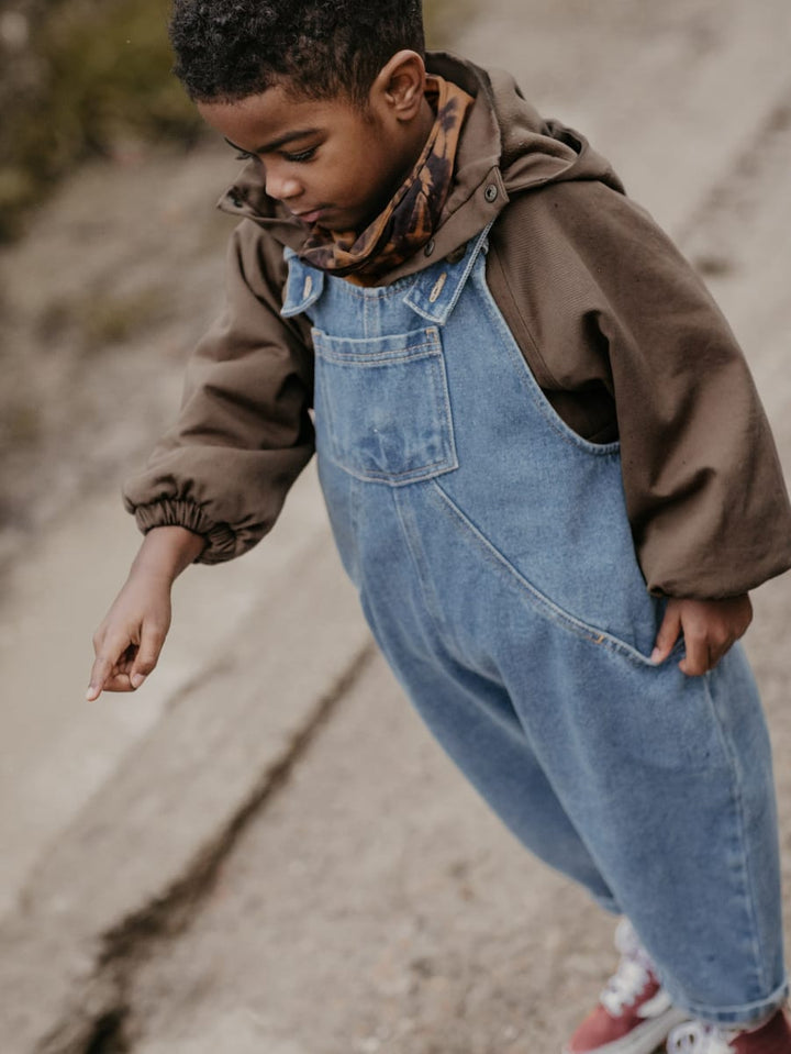 The Infinity Scarf - Rust Tie-dye