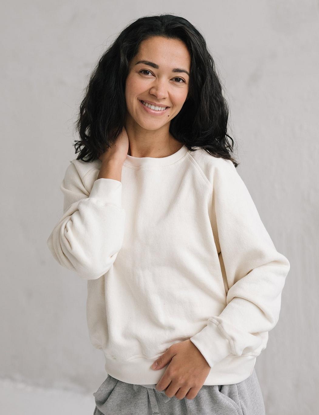The Women's Crew Sweatshirt - Natural