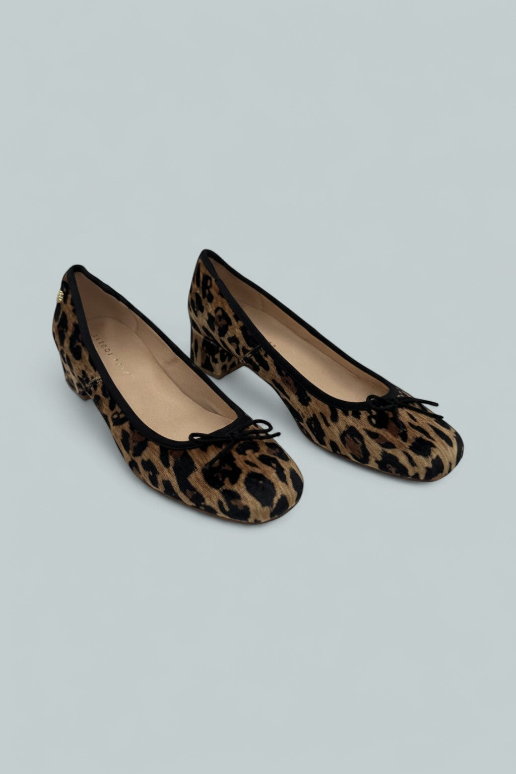 Maddy Velvet Pump - Leopard Multi