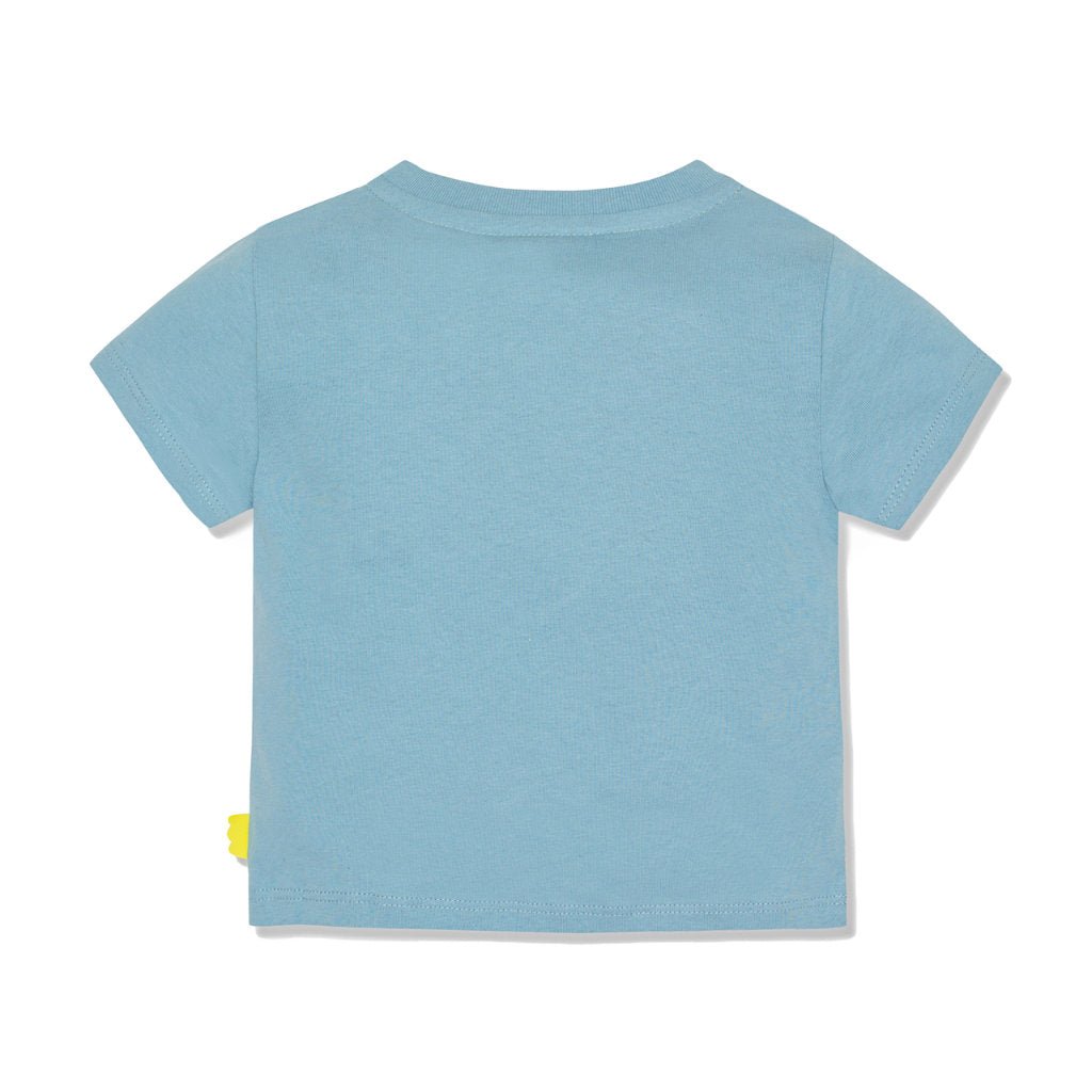 Earth influencer Baby T-Shirt - Slate Blue